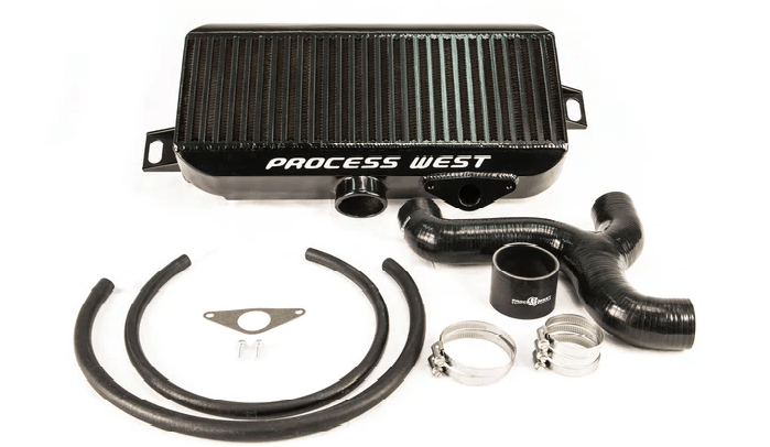 Process West top mount intercooler 2008+ STI - Slowboy Racing