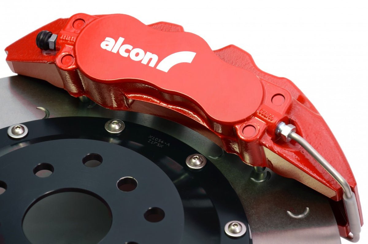 RCM Alcon 6 pot front brake kit red 365mm - Slowboy Racing