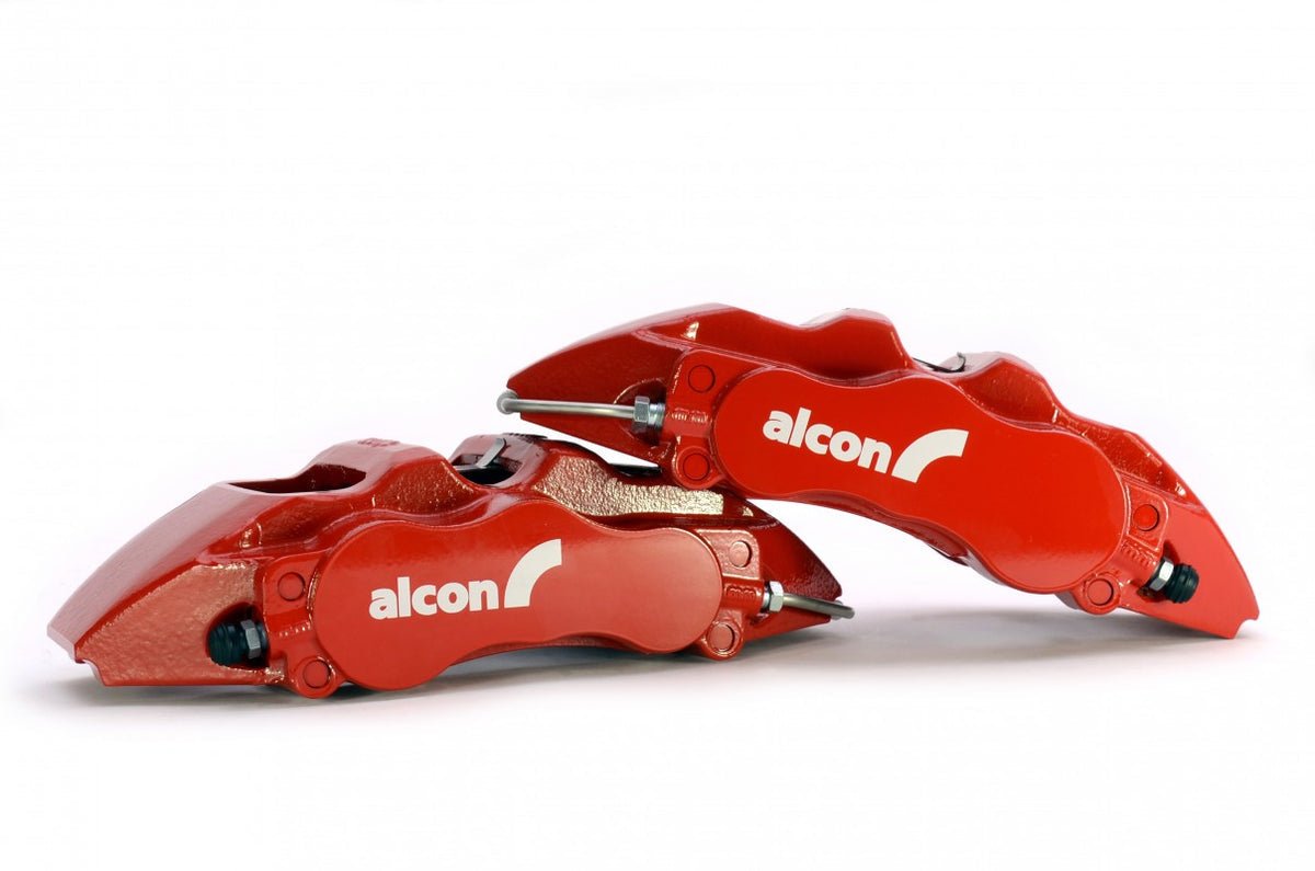 RCM Alcon 6 pot front brake kit red 365mm - Slowboy Racing