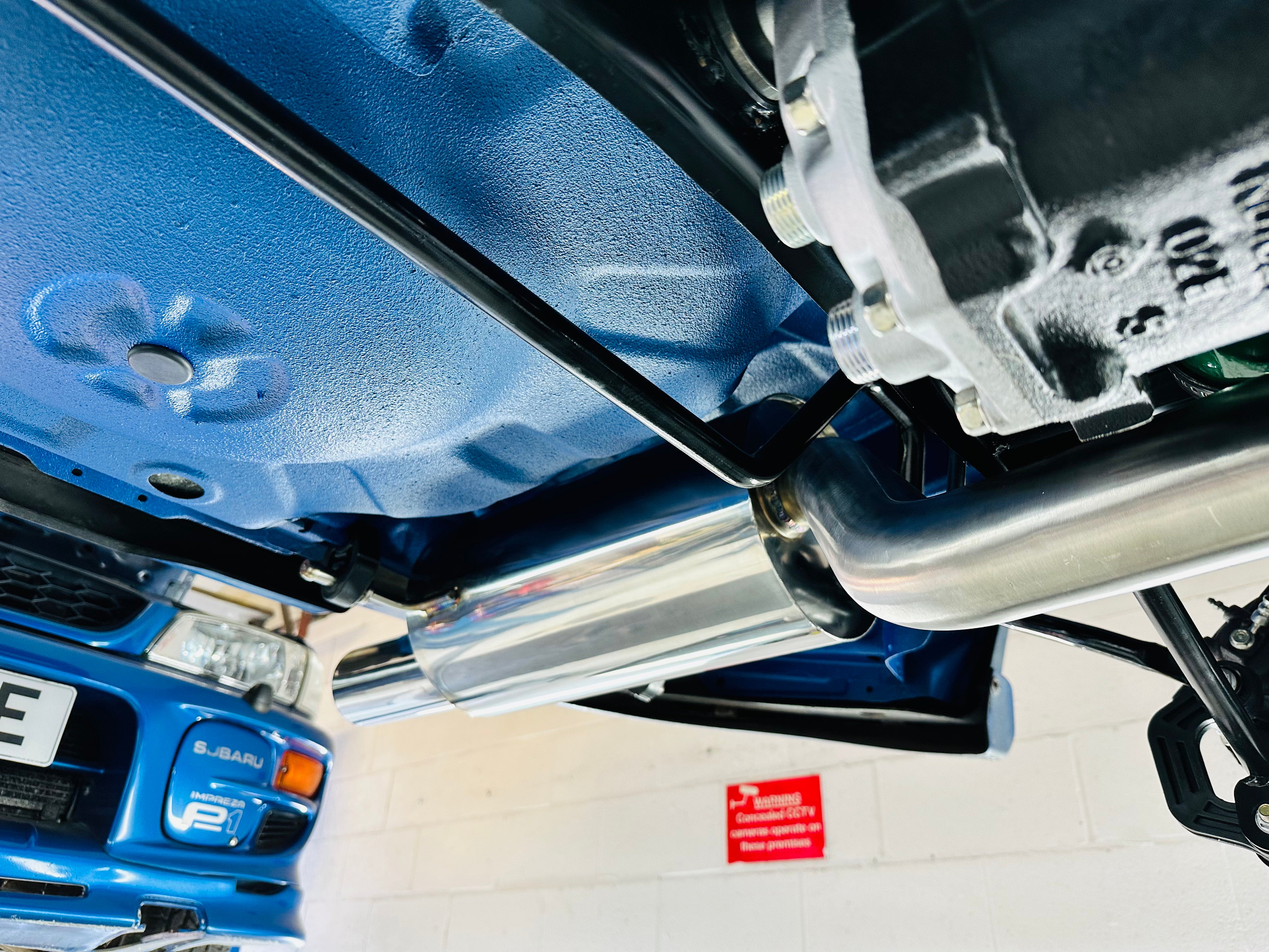 SBR Limited Edition Impreza P1 Exhaust Backbox