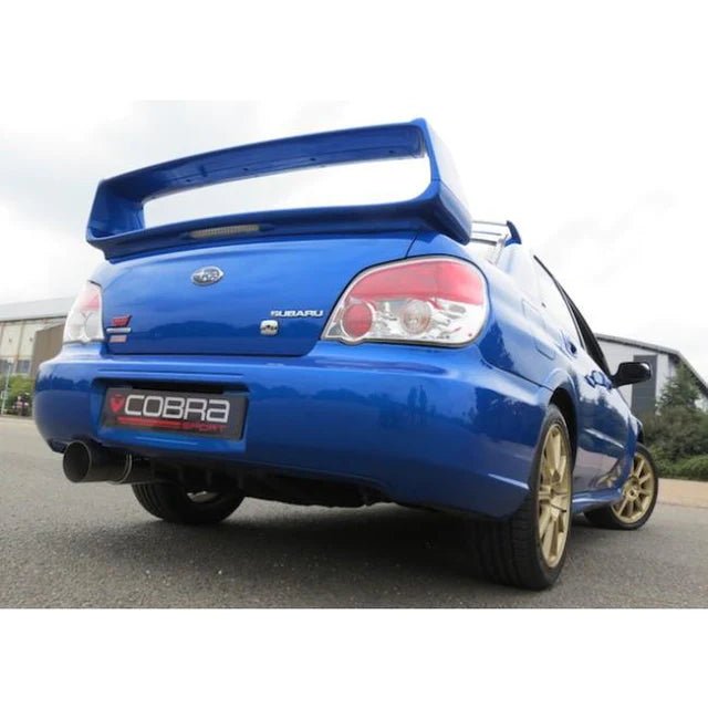 Cobra Subaru Impreza WRX/STI Turbo (01-07) 2.5" Race Cat Back Performance Exhaust - Slowboy Racing