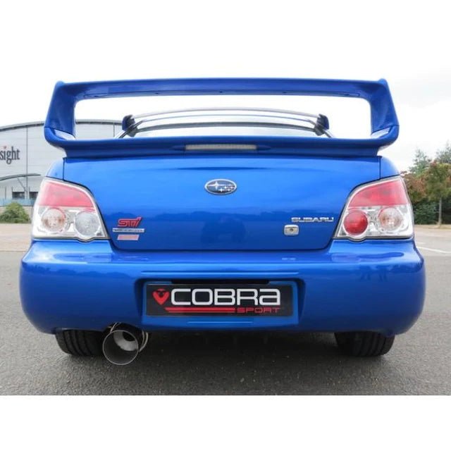 Cobra Subaru Impreza WRX/STI Turbo (01-07) 2.5" Race Cat Back Performance Exhaust - Slowboy Racing