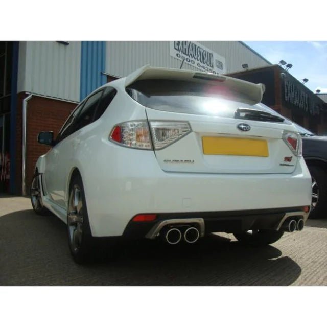 Impreza STI Turbo 08-11) Cat Back Performance Exhaust - Slowboy Racing