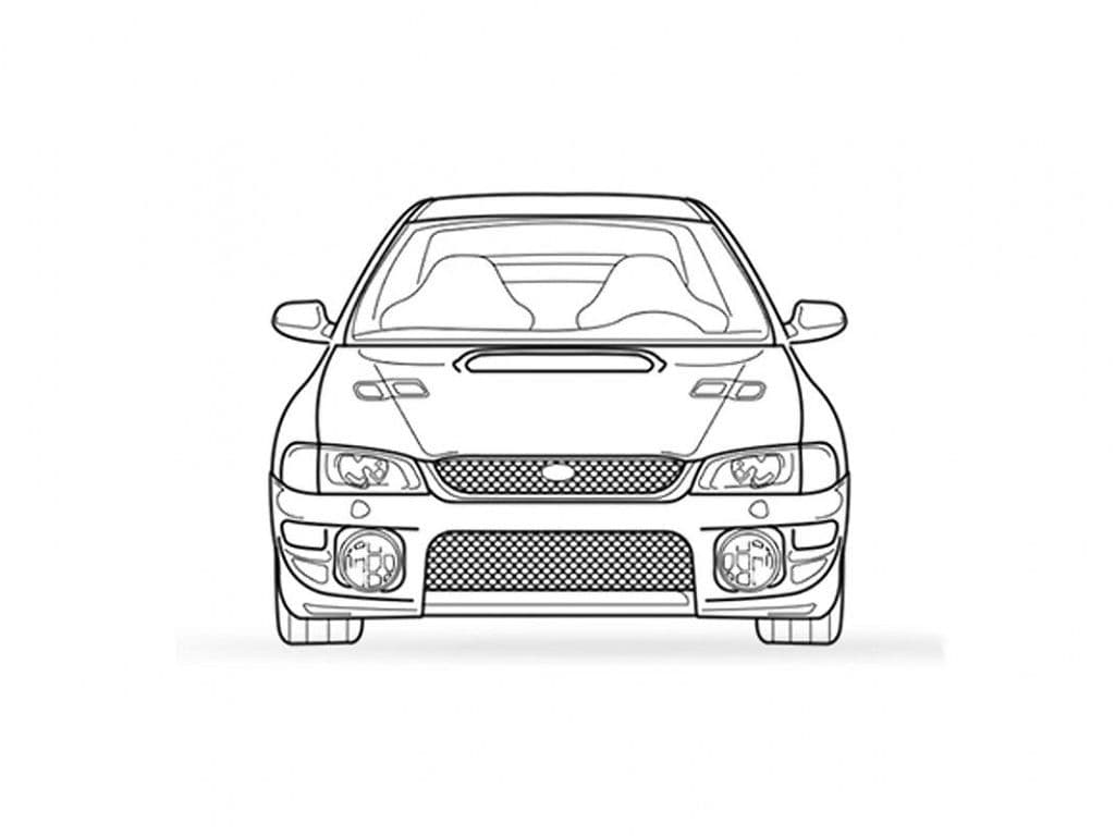 Subaru Impreza Turbo COBRA (93-00) 200CEL Sports Cat Front Downpipe "With Gaskets" - Slowboy Racing