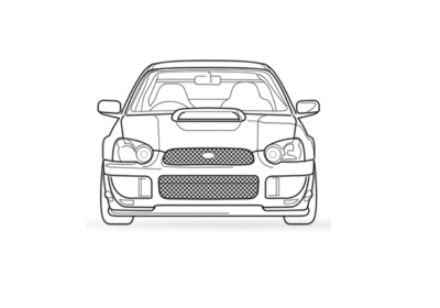 Subaru Impreza WRX/STI Turbo COBRA (01-07) 200CEL Sports Cat Downpipe "With Gaskets" - Slowboy Racing